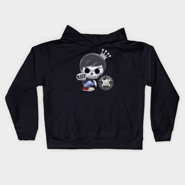 NAFF Logo and Patch Kids Hoodie by FunkoFiends_NA